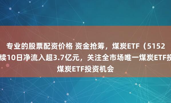 专业的股票配资价格 资金抢筹，煤炭ETF（515220）连续10日净流入超3.7亿元，关注全市场唯一煤炭ETF投资机会